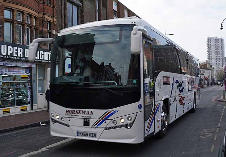 Horseman Volvo B8R Plaxton Leopard YX69KZN